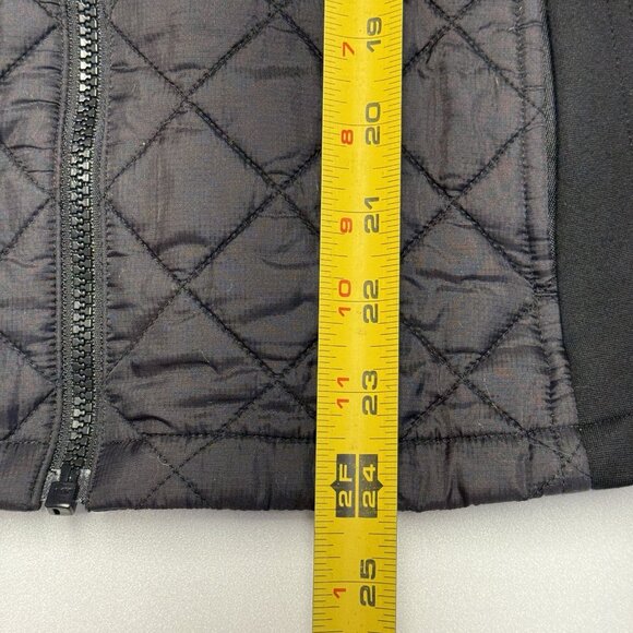 Indian Motorcycle Quilted Vest Black Full Zip Womens XS Black - Picture 10 of 11